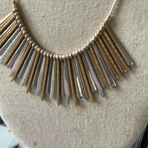 Mixed Metal Essential Fringe- Gold/Silver - Picture 3 of 3